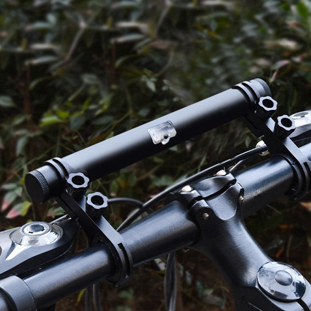 Extension de Guidon de Vélo Rechargeable en Alliage d'Aluminium 20CM - Support Étanche Multifonctionnel avec Power Bank