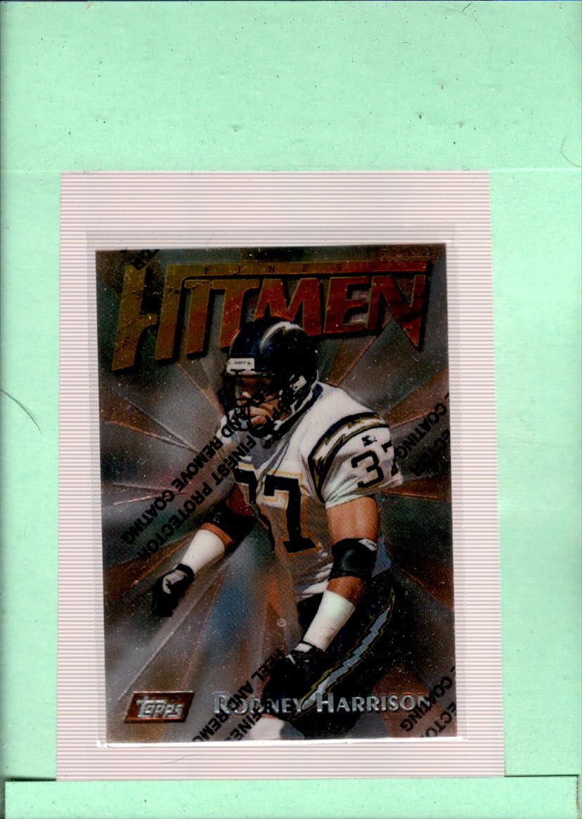 1998 Topps Finest No-Protectors #86 Rodney Harrison MINT San Diego Chargers Football