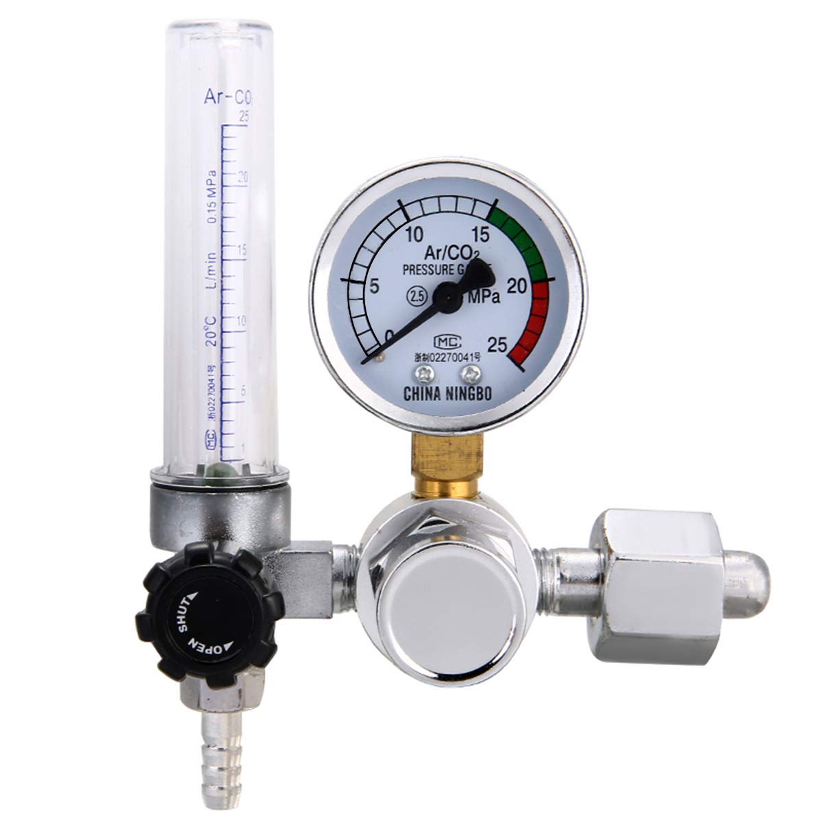 Buy Mig Tig Flow Meter Regulator Argon CO2 Welding Weld Regulator Gauge