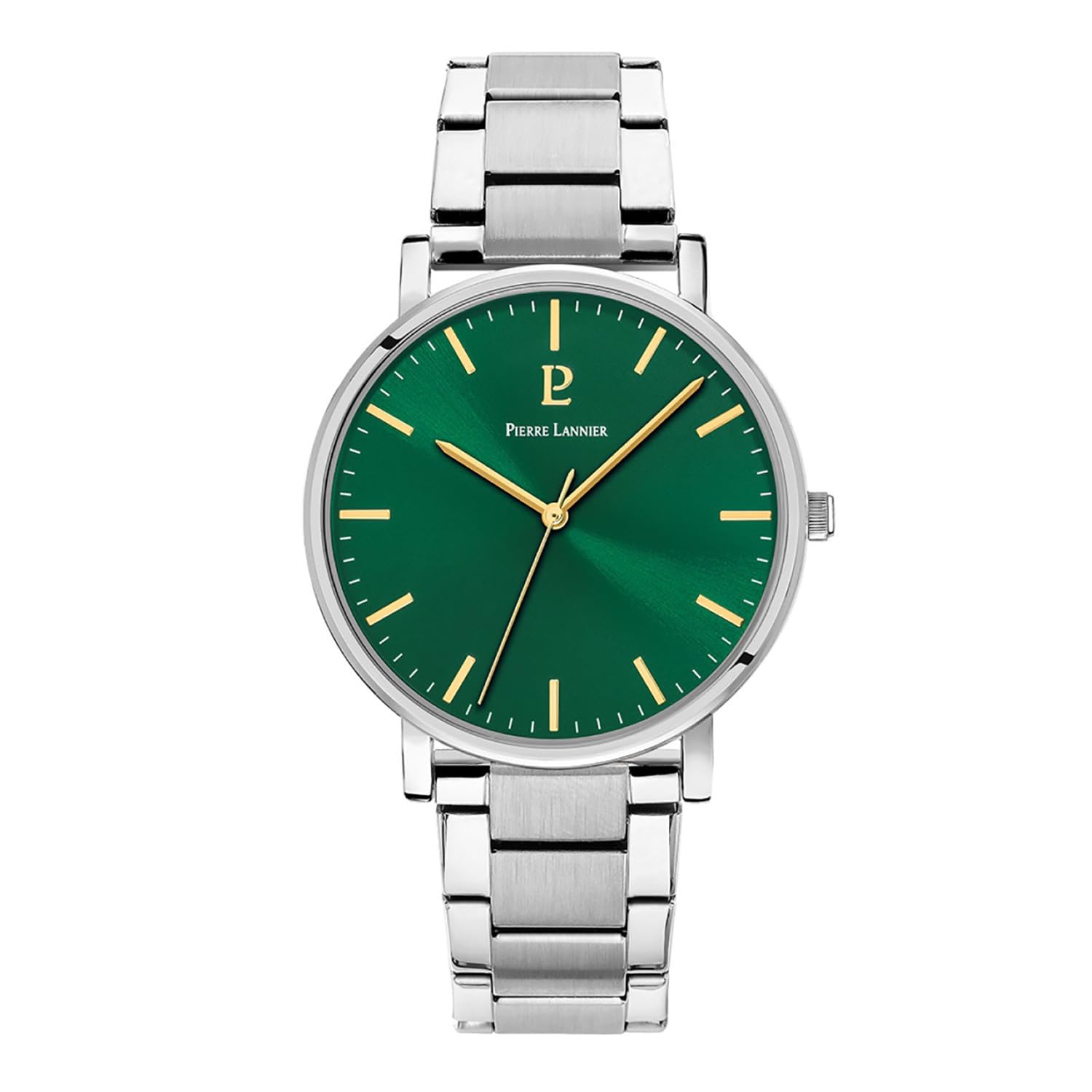 Pierre LannierEssential Acier Cadran Vert Fashion Adult Unisex Watch