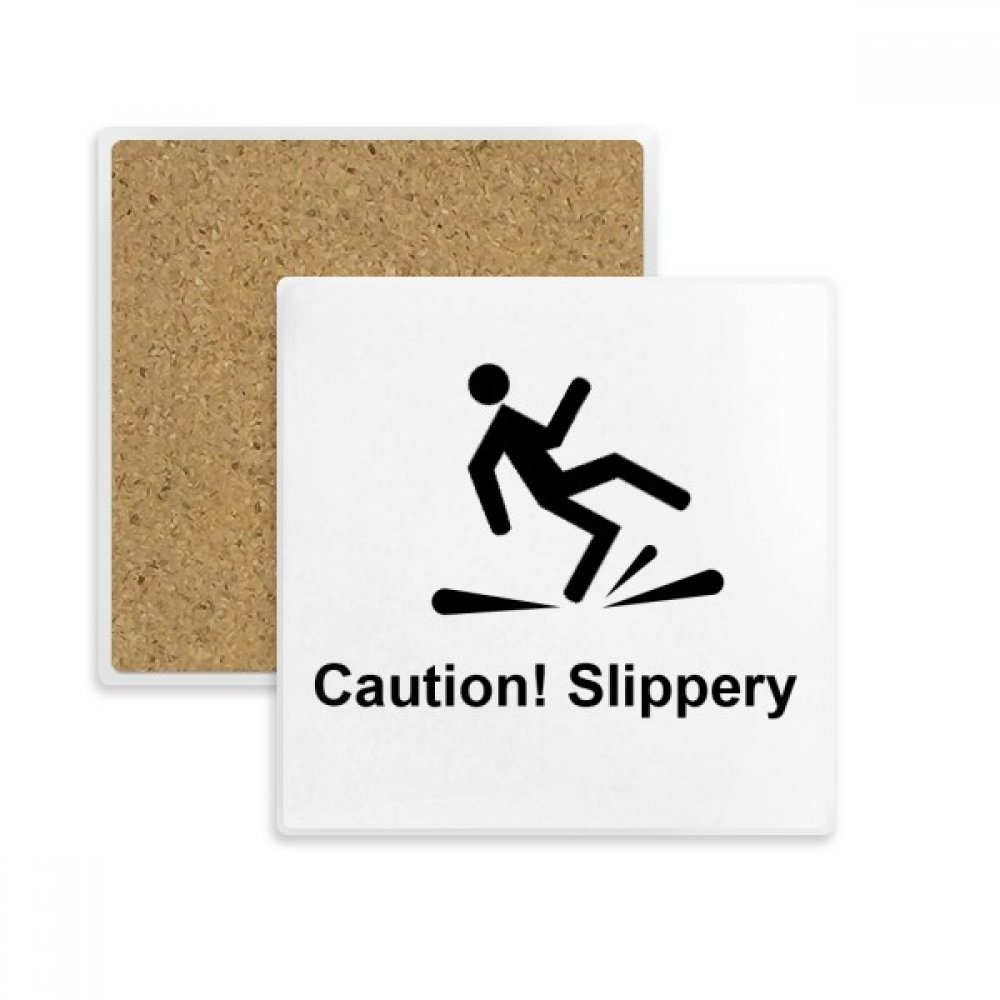 Dessous de verre original Attention Slippery, le cadeau utile pour vos proches
