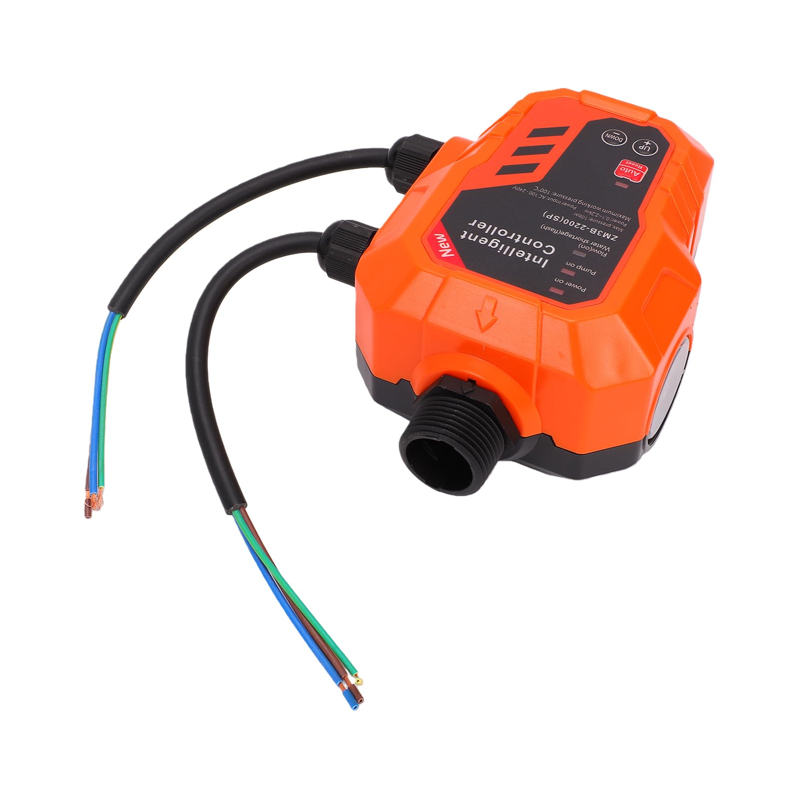 Annadue Adaptiver Wasserpumpen-Intelligentregler, 1 Zoll Einlass Auslass,