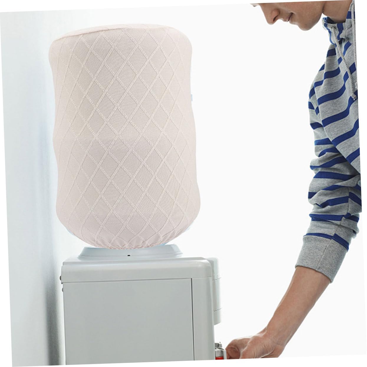 Cabilock 5 Juegos Tapa del Cubo Enfriador De Agua Cubre Cubierta Protectora De Balde De Agua Tapa De Botella De Agua De Un Galón Cubierta del Tanque De Agua Paño 2 Piezas * 5