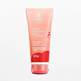 Corpo Dourado Esfoliante Creme para Bumbum 100g | Uniformiza e Combate a Foliculite | Com Argila Branca, Dolomita e Niacinamida