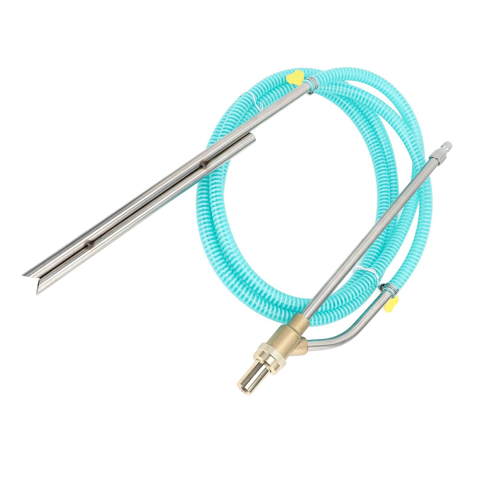 Tissting Kit Arenado Para Hidrolimpiadora - Eliminador De Óxido Y Pintura Con Boquilla De Latón Y Acero Inoxidable Para Limpieza Industrial Y Doméstica De Superficies (Azul)