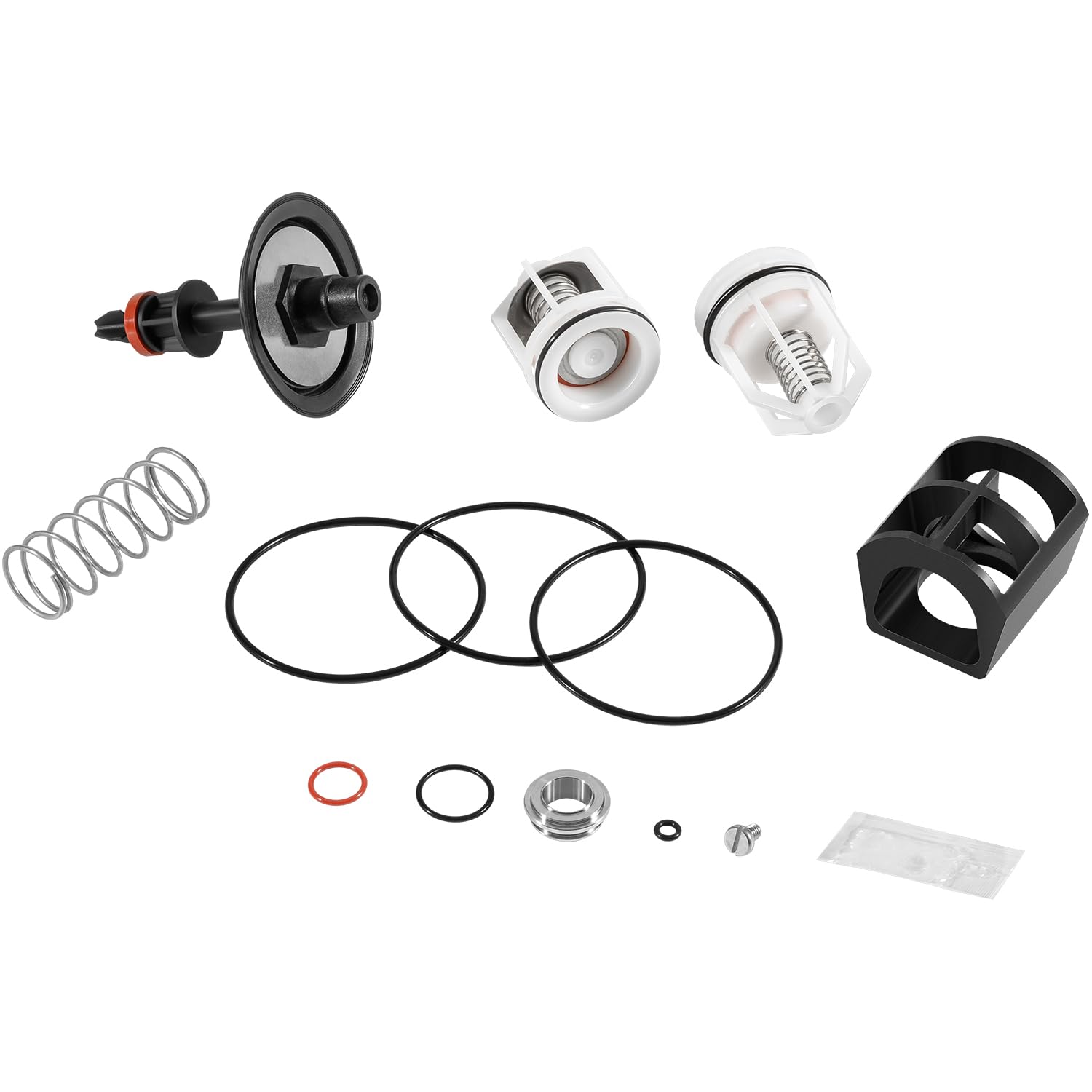 Photo 1 of 0887793 887793 RK 009M2-T Kit Replace for Watts 009M2 1" Total Repair Kit Fits for Watts 1" 009 LF009 Reduced Pressure Zone Assemblies Include Total Relief Valve/First/Second Check Valve Repair Kit