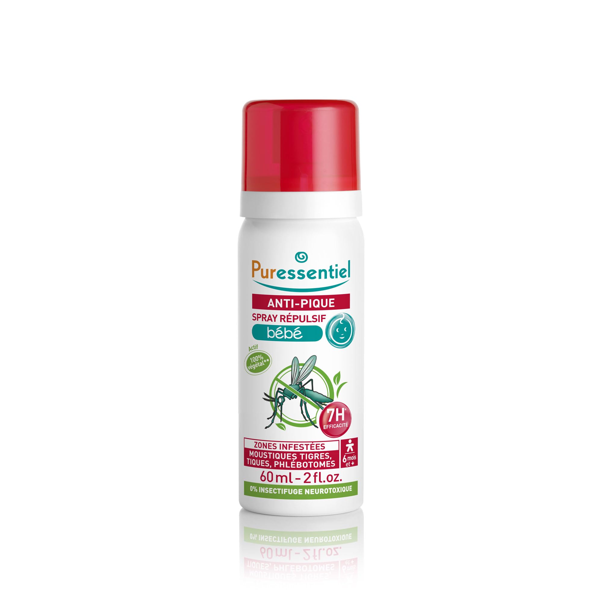 Puressentiel spray répulsif bébé anti-​pique 60ml