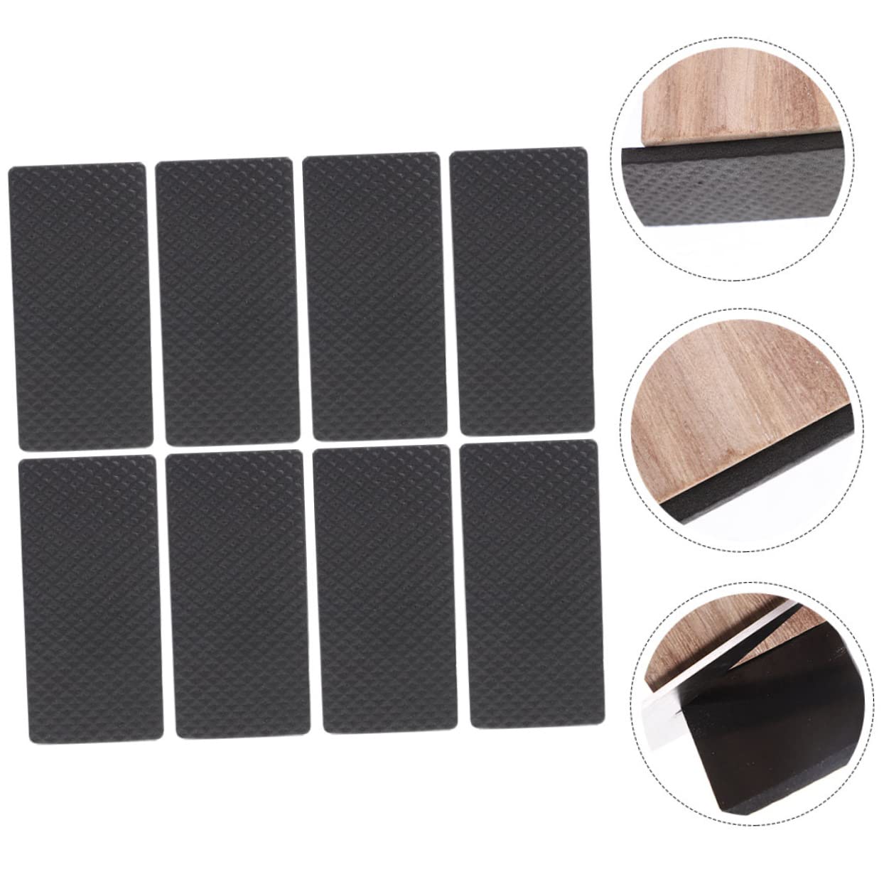 32piezas Almohadillas Antideslizantes para Muebles De De Suelo para Sillas y Mesas Autoadhesivos Resistentes y Duraderos para Suelos Azulejos