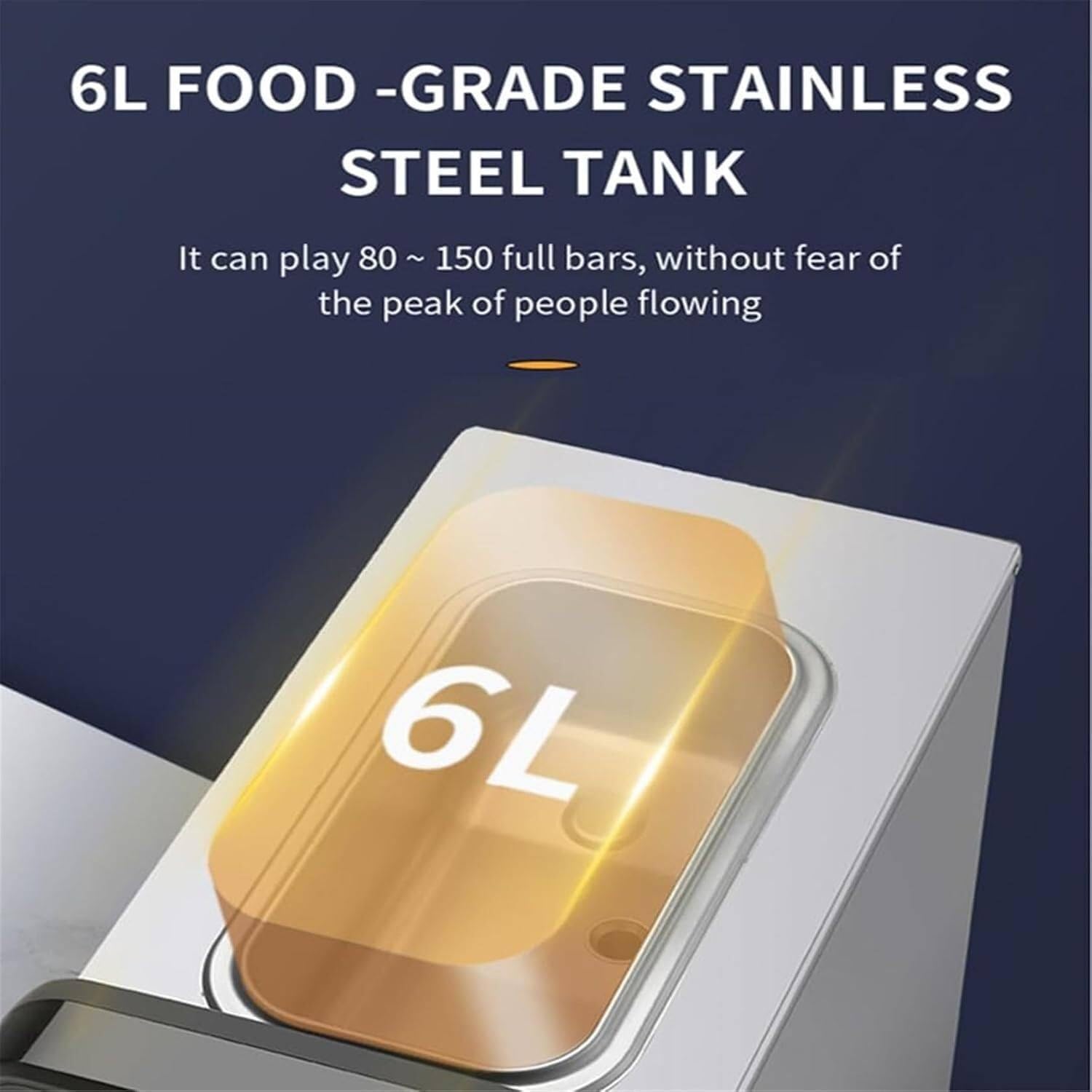 AWAYDD Commercial Ice Cream Machine, Single Head with Touch Screen, 21L/h Desktop Ice Cream Machine, 1600W Electric Flavor Yogurt Machine, for Restaurant