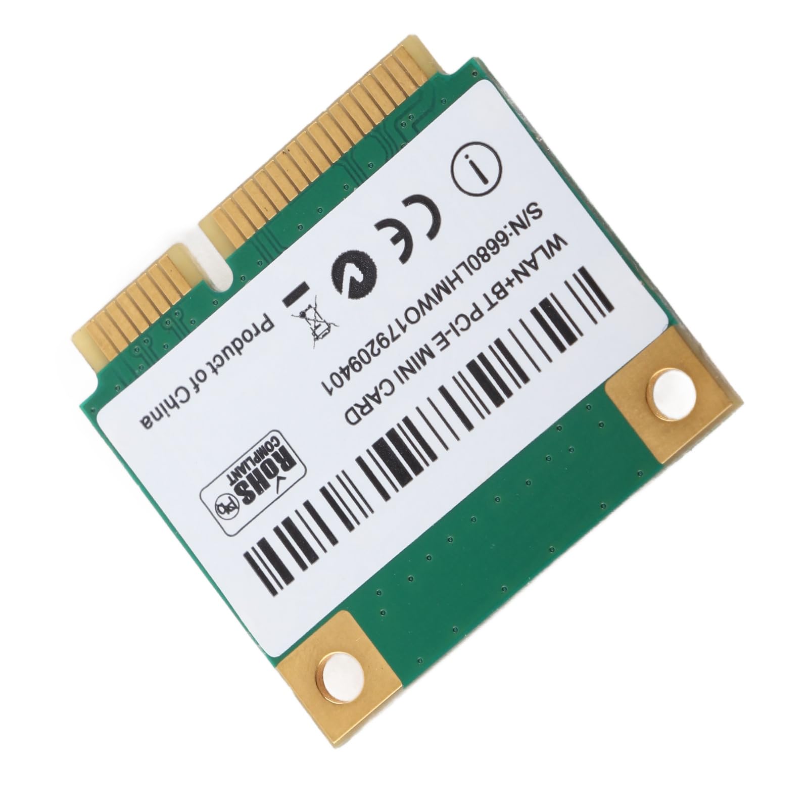 Carte WiFi AX210HMW, Module sans Fil Wi-FI 6E 5374M Extensible Jusqu'à 6 GHz MU-MIMO Carte Réseau Interne Tri-Bande avec Bluetooth 5.3, Carte Réseau sans Fil Mini PCIE