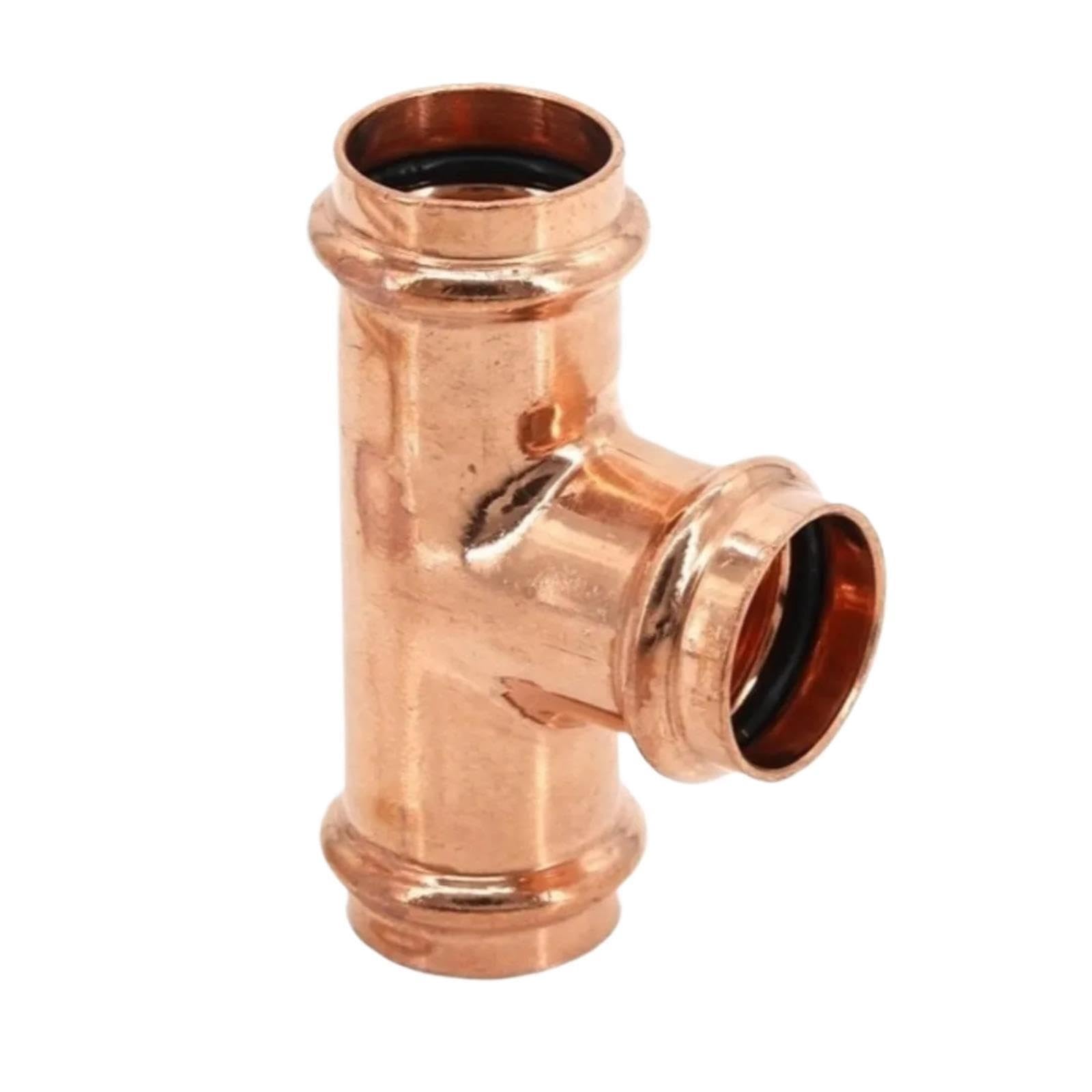 Conector T Igual Cobre Calentamiento Agua