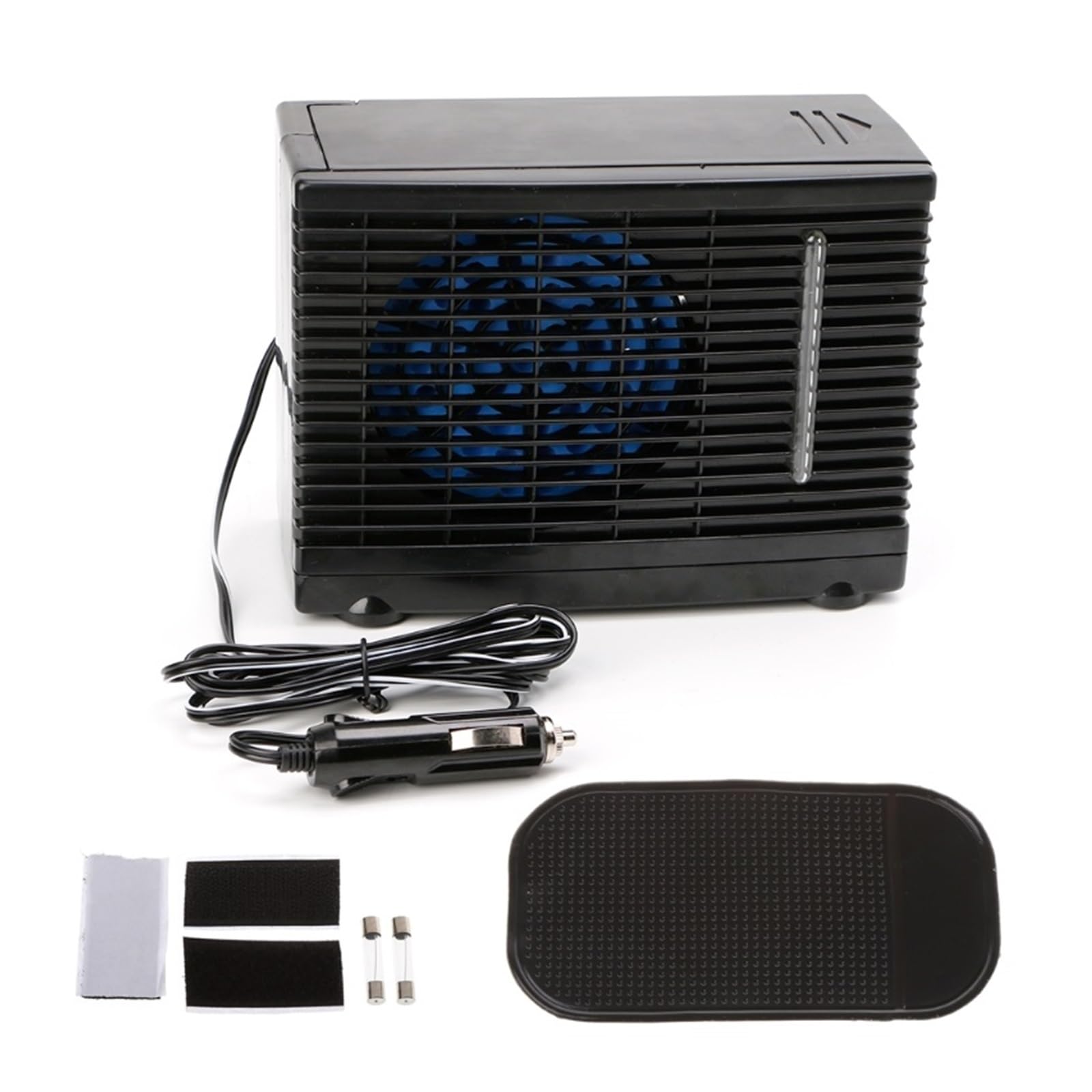 12V 30W Regulowana klimatyzacja samochodowa, wentylator chłodzący, chłodnica, lód wodny, parownik, przenośny mini,Cicha praca