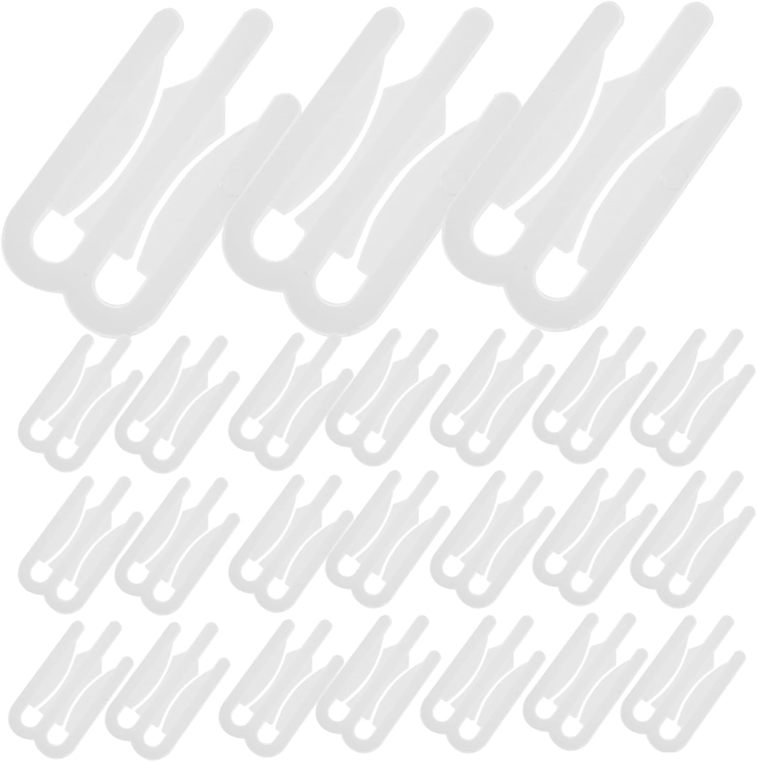 500pcs Clothes Fixing Clips Shirt Clamps for Ties Aprons Toys Rounded Edge Design for Skin Shirt Clip Gadget for Home Office Use