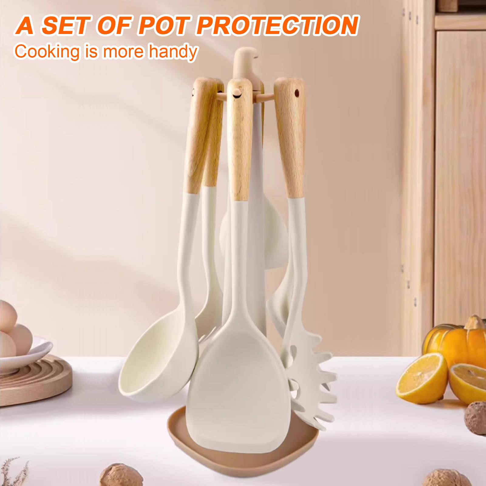 Set De Spatules Lot Raclettes Silicone Haute Température Alimentaire