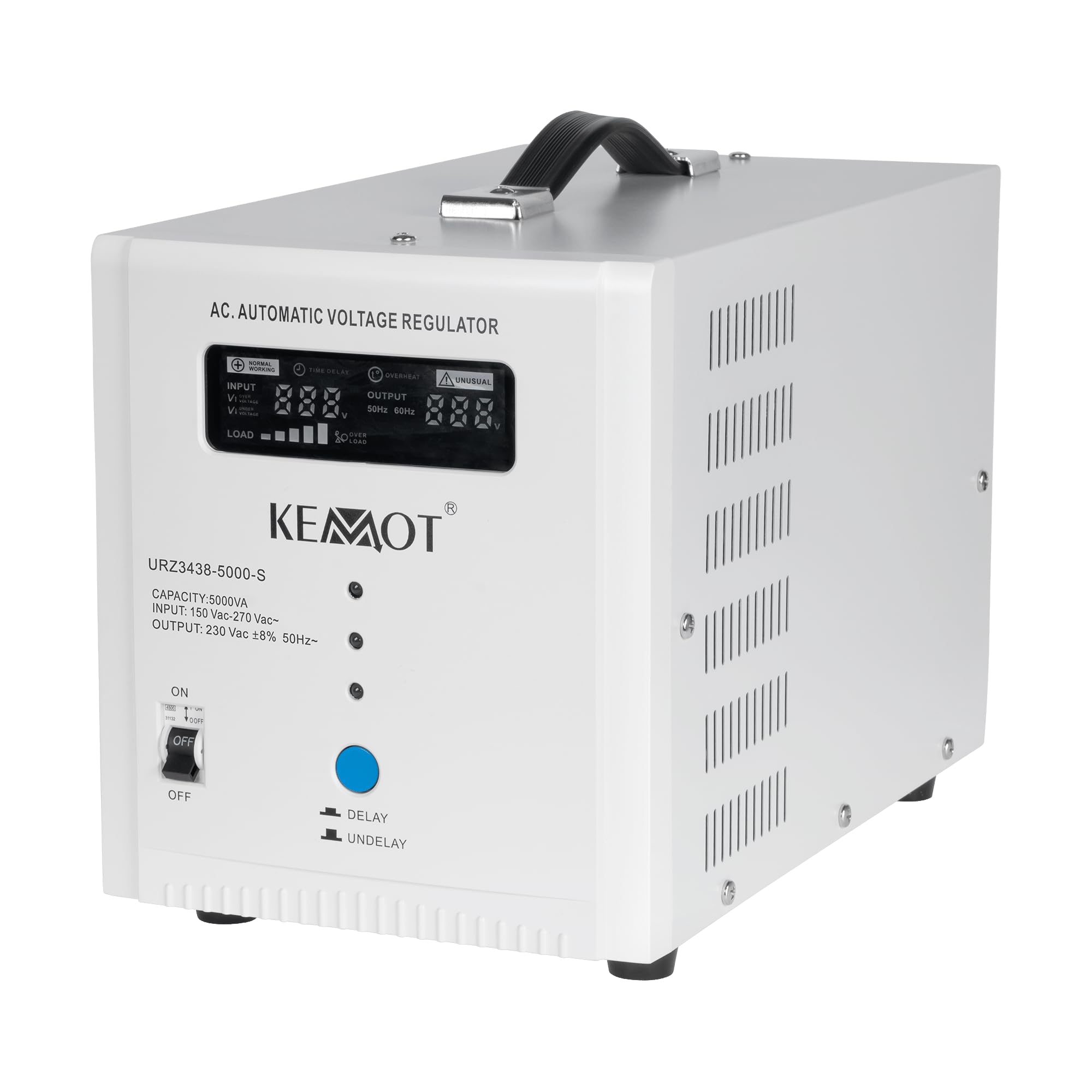 Kemot Automatyczny Stabilizator Napięcia SER-5000-S Precyzja 8% URZ3438-5000-S