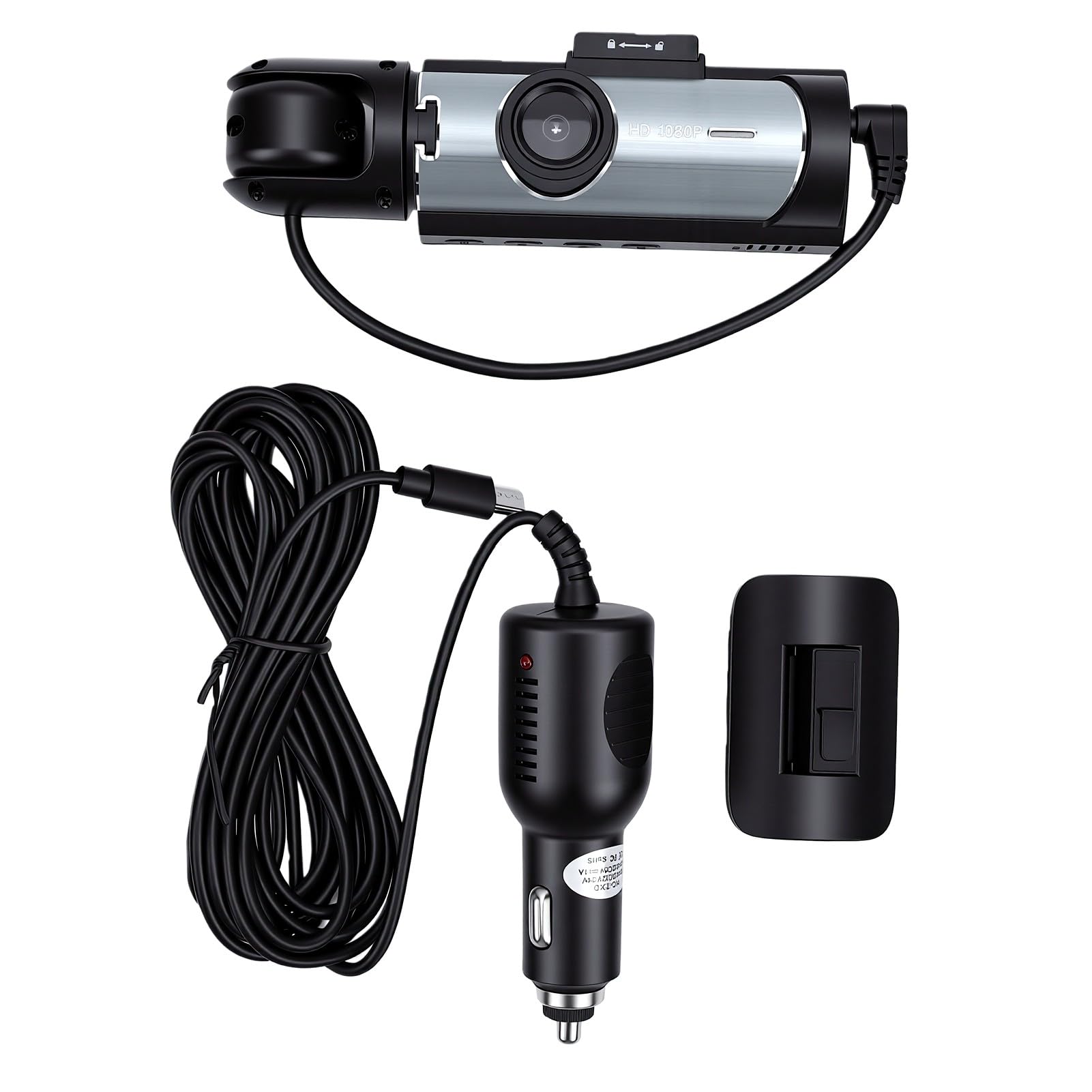 Sxhlseller Dash Cam Anteriore e Posteriore Grandangolare da 140 Gradi da