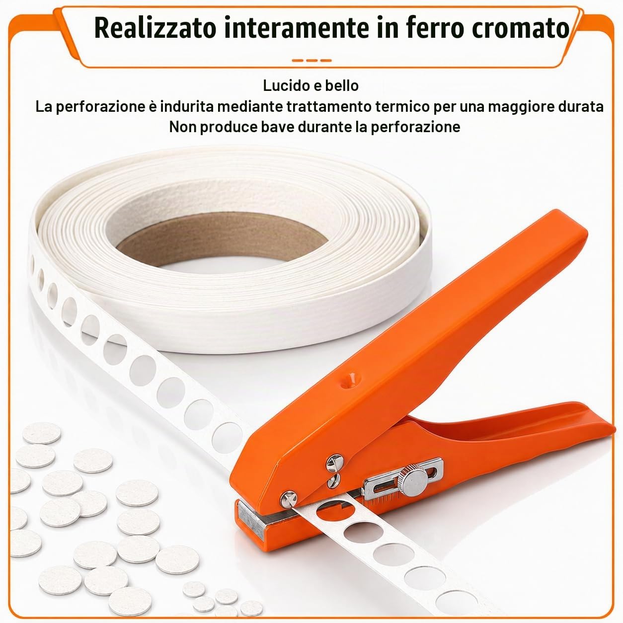Perforatrice a Foro Singolo 10mm, Foratrice per Carta 1 Foro, Foratrice per Carta, Pinza per Perforare Bordatura per Bordatura, Carte di Credito, PVC, Pellicola Rigida, Impiallacciatura Sottile