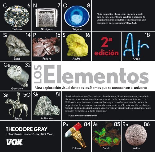 Los elementos / The elements (Spanish Edition) 2nd edition by Gray, Theodore (2013) Hardcover Los elementos / The elements (Spanish Edition) 2nd edition by Gray, Theodore (2013) Hardcover