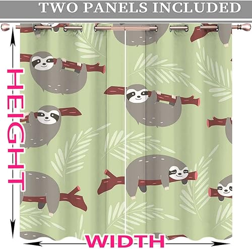 Miniatura 10 de Cortinas de oscurecimiento de habitación con patrón de rayas japonesas a cuadros, 2 paneles de cortinas opacas con patrón geométrico de 55 pulgadas