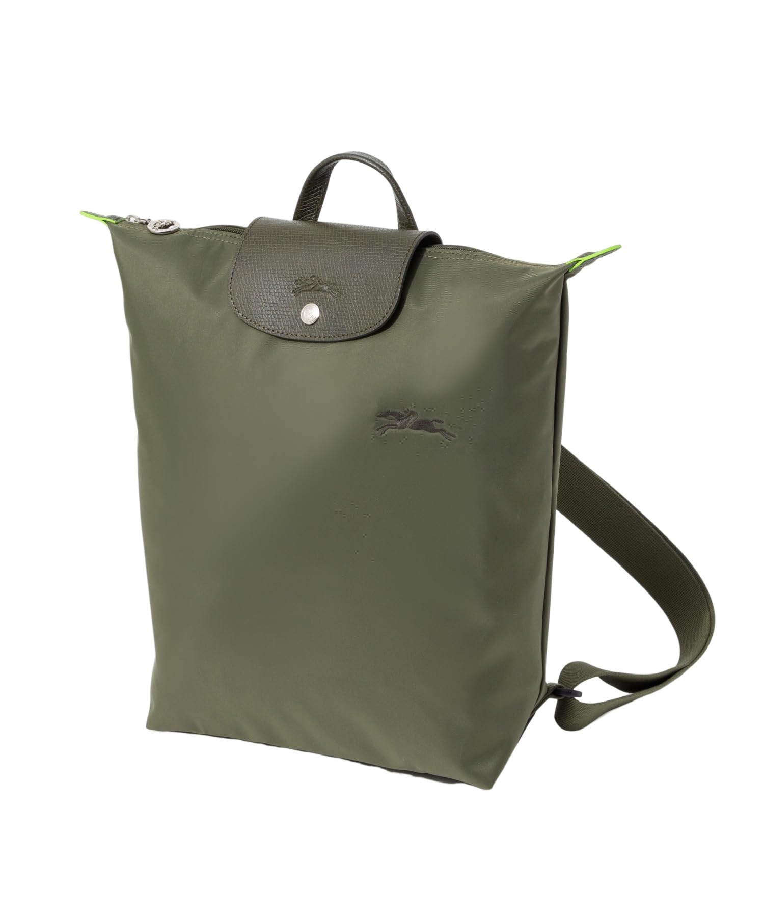 Amazon.com: Longchamp 10284919 Le Pliage Green M Backpack Women's