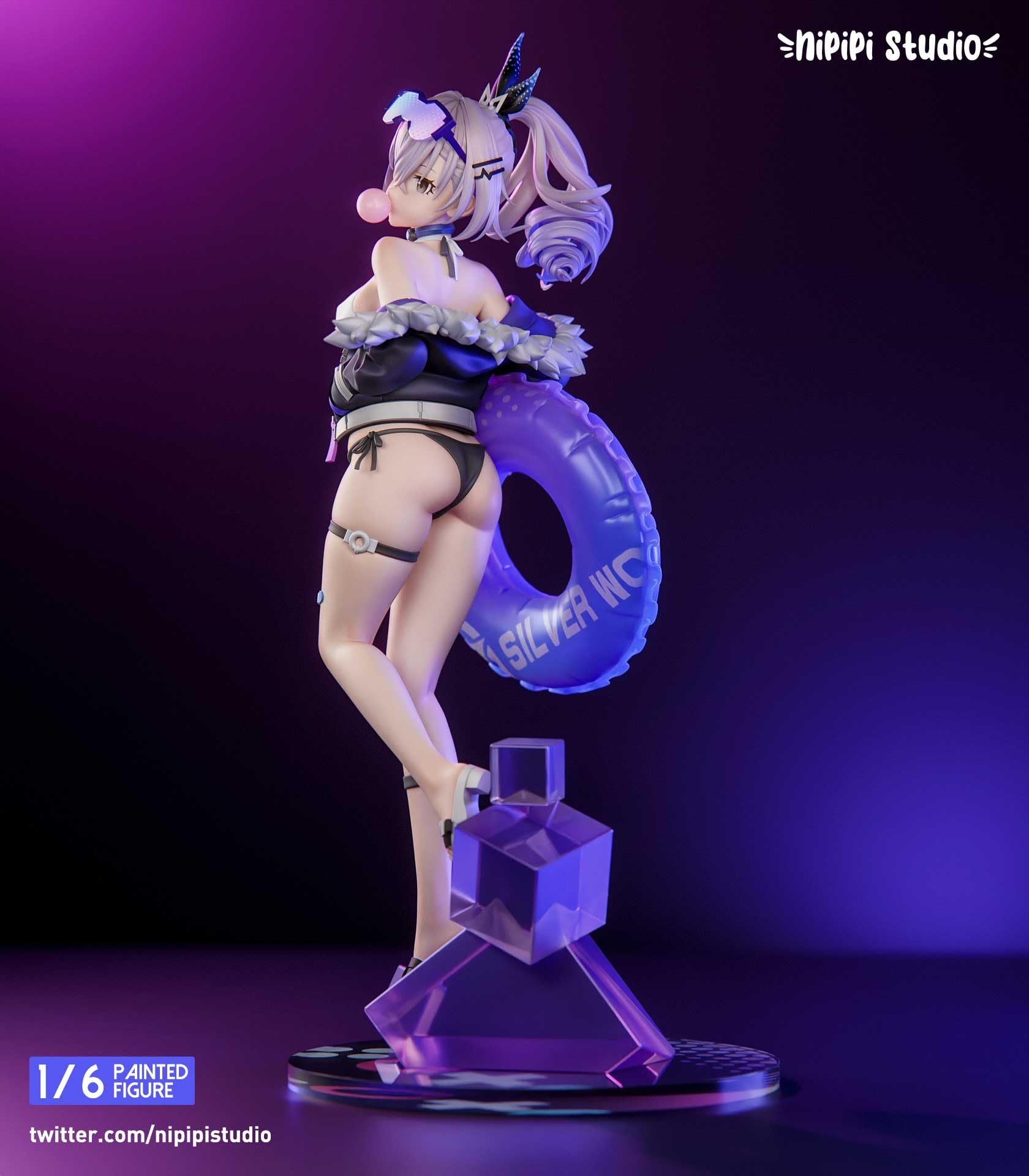 Amazon.co.jp: 銀狼 ぎんろう フィギュア 水着Ver. 1/6スケール