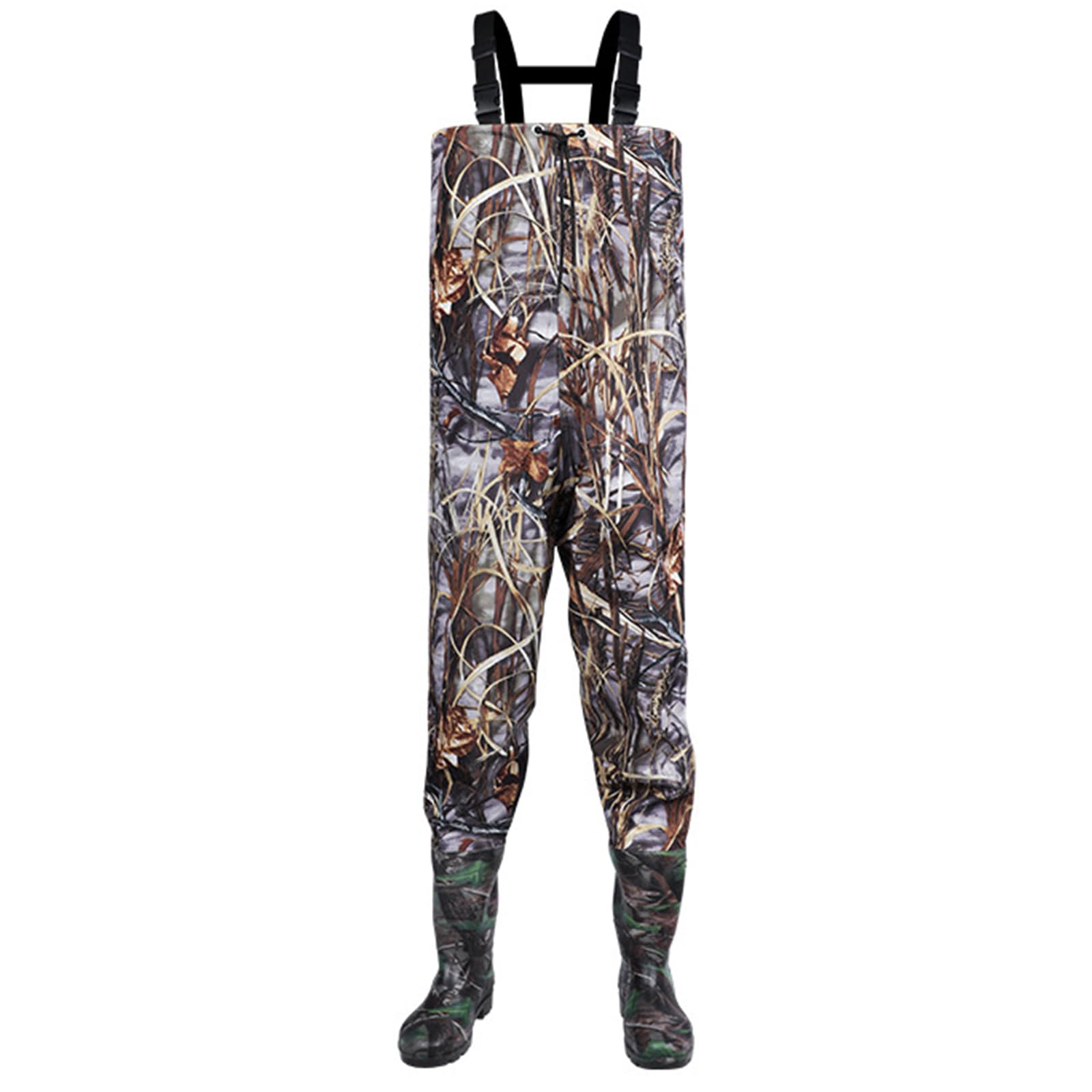 Vadeadores de Pesca con Pechera para Hombres y Mujeres con Botas Vadeadores Transpirables Vadeadores de Pesca con Bolsillo Vadeador de Pecho para niños y Adultos