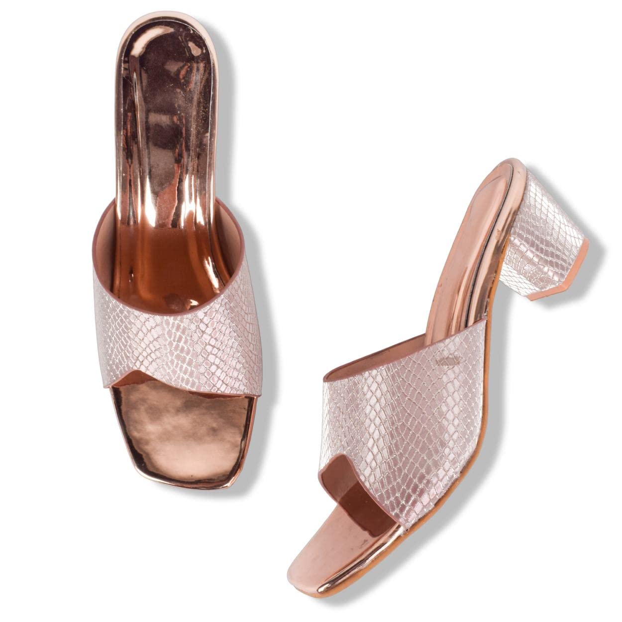XE Looks Golden Textured Block Heels For Women (B0B5DW2M3X) Amazon Price History, Amazon Price Tracker