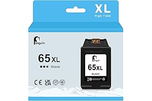 65XL Remanufactured Ink Cartridges High Yield Ink 65XL Black HP Printers
