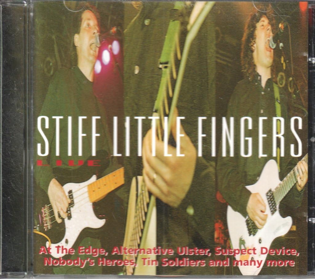 Stiff Little Fingers – Live CD Album remastered 1998 compilation