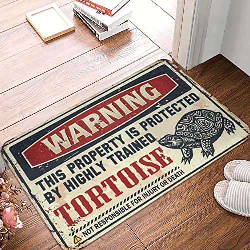 Tapis de tortue COTECI cette propriété est protégée décoration rétro
