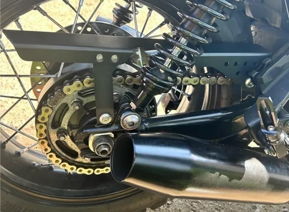 Pasuje Do Triumph Bonneville T100 T120 Street Scrambler900/ABS Osłona Łańcucha Motocyklowego Osłona Zabezpieczająca Ochraniacz łańcucha motocyklowego Osłona łańcucha