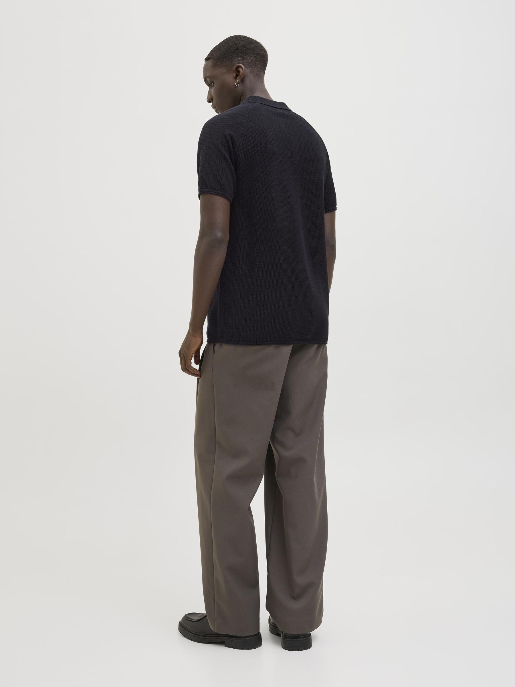 JACK & JONES Jjhill Knit Split Neck Jjhill Knit Split Neck Hombre (Pack de 1)