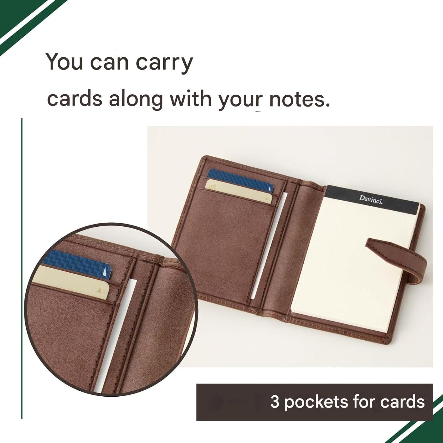 Amazon | レイメイ藤井 メモホルダー ダヴィンチ ロロマミニメモ 本革