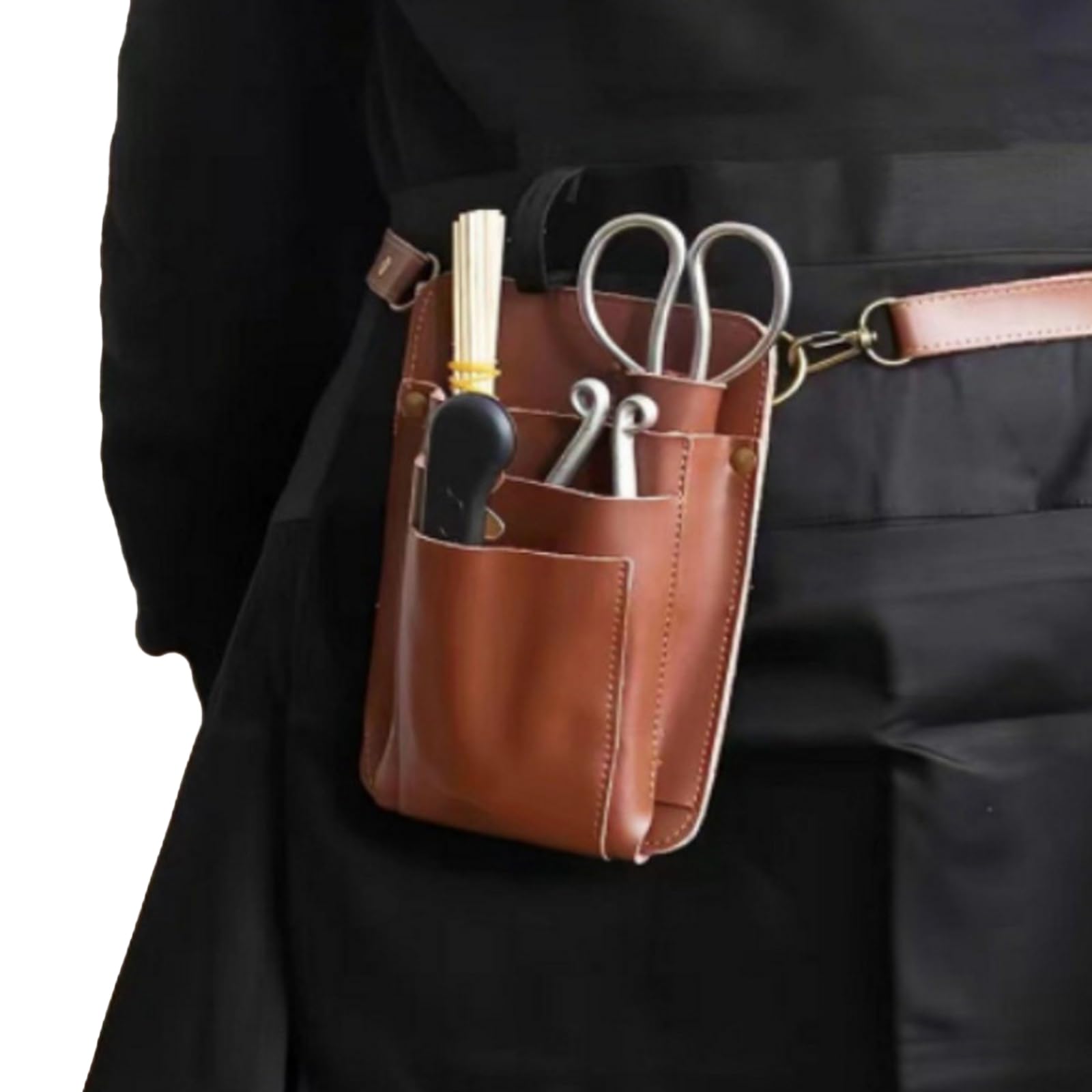 Amazon.co.jp: レザーツールポーチ レザー 高耐久 大工 ツール ベルト