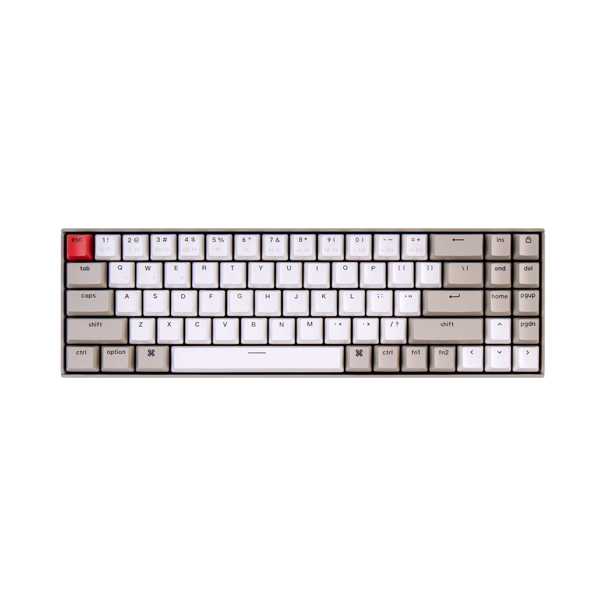 Buy Keychron K14 Bluetooth 5 1 Wireless Mechanical Keyboard With Keychron Red Switch 