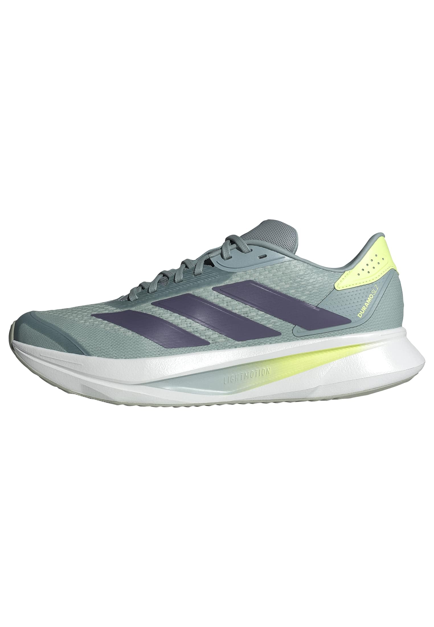 adidas Mens Running Duramo Sl2 Trainers, Green, Size 6, Men