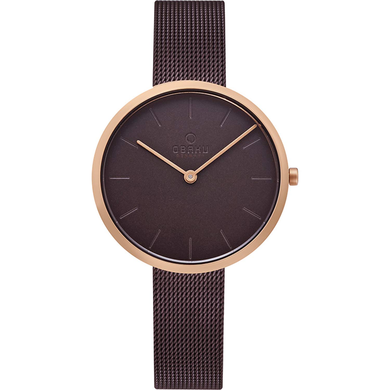 Obaku Analog Brown Dial Womens Watch-V219LXVNMN (B07QLYKPGC) Amazon Price History, Amazon Price Tracker