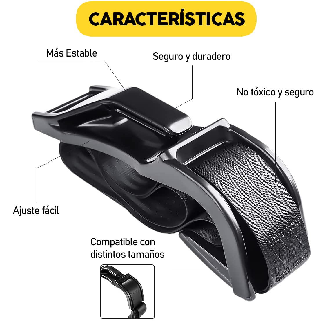 Cinturón Embarazada Coche Homologado - Cómodo y Seguro - Viaja con Tranquilidad, Protegiendo a la Mamá y al Bebé