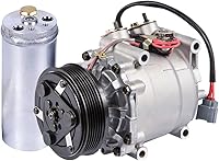 Vista 1 de Para Honda Civic 1.7L 2002-2005 OEM AC Compresor w/A/C Drier - BuyAutoParts 60-87924R4 Nuevo
