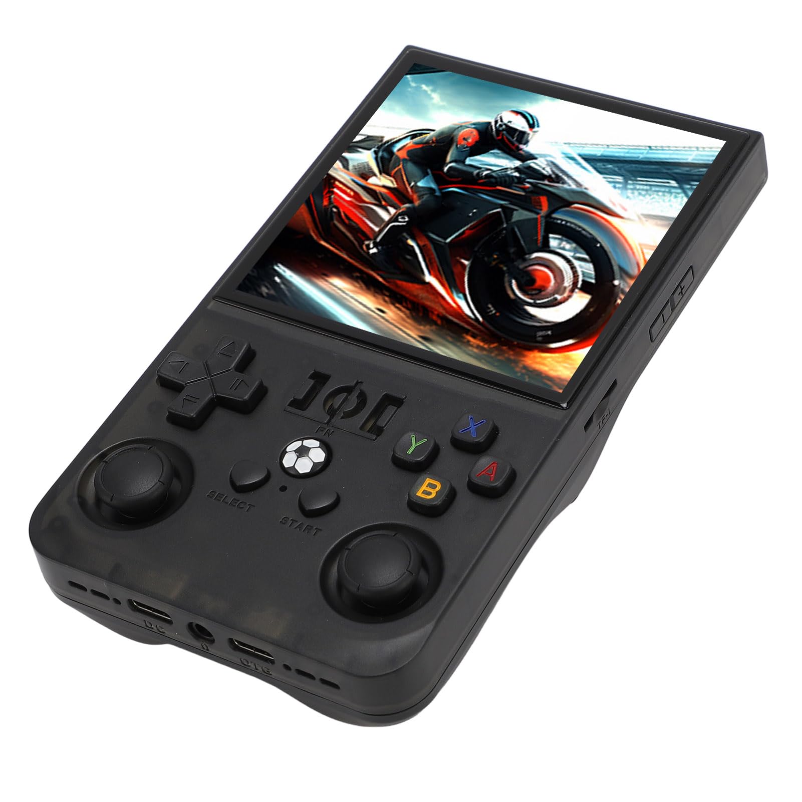 Console di gioco portatile retrò, console di gioco portatile con schermo IPS da 4 pollici 720x720, batteria ricaricabile da 4000 mAh, doppio joystick 3D con supporto per emulatori (ShChGB)