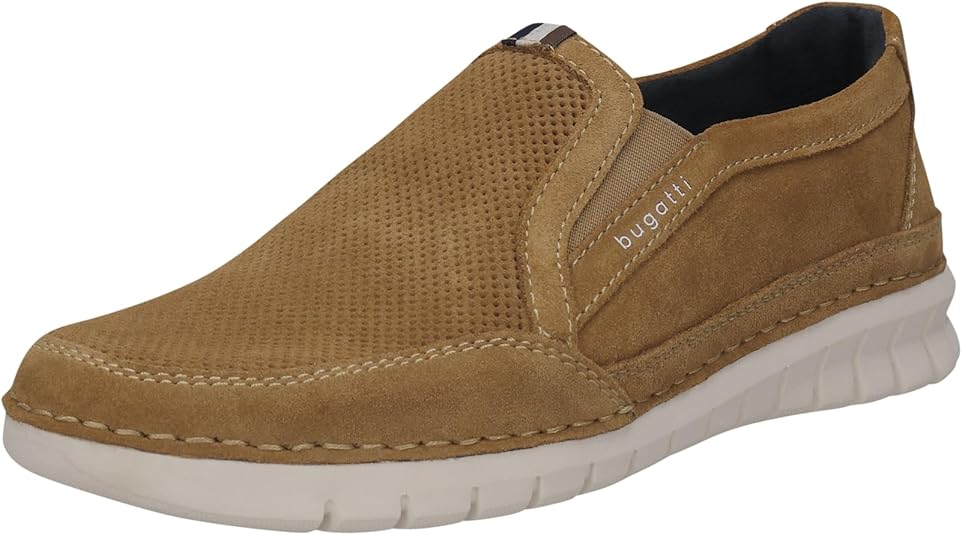 bugatti Homme 321-as561 Mocassin, Bleu foncé, 40 EU