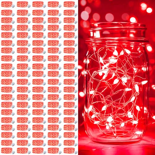 Guirlande rouge étanche à piles pour réussir vos décors extérieurs et intérieurs sans fil