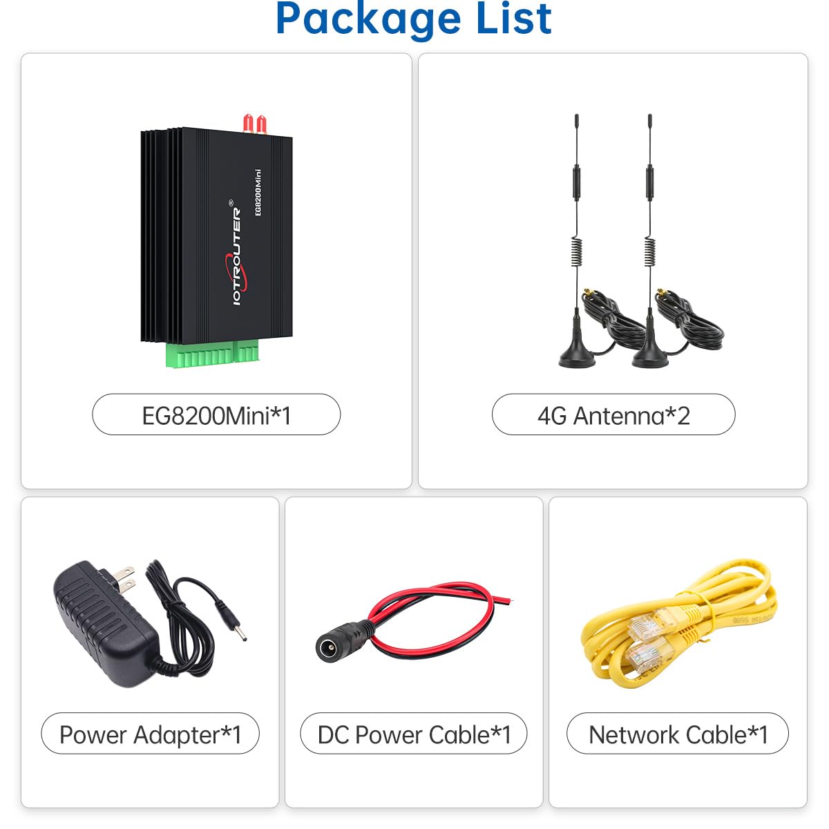 Bramka Pandapi EG8200Mini M2M MQTT Modbus Edge Computing RS485 RS232 szeregowa do 4G LTE WIFI Ethernet przemysłowa bramka IoT, obsługuje zdalne sterowanie Node-RED PLC (Standard)