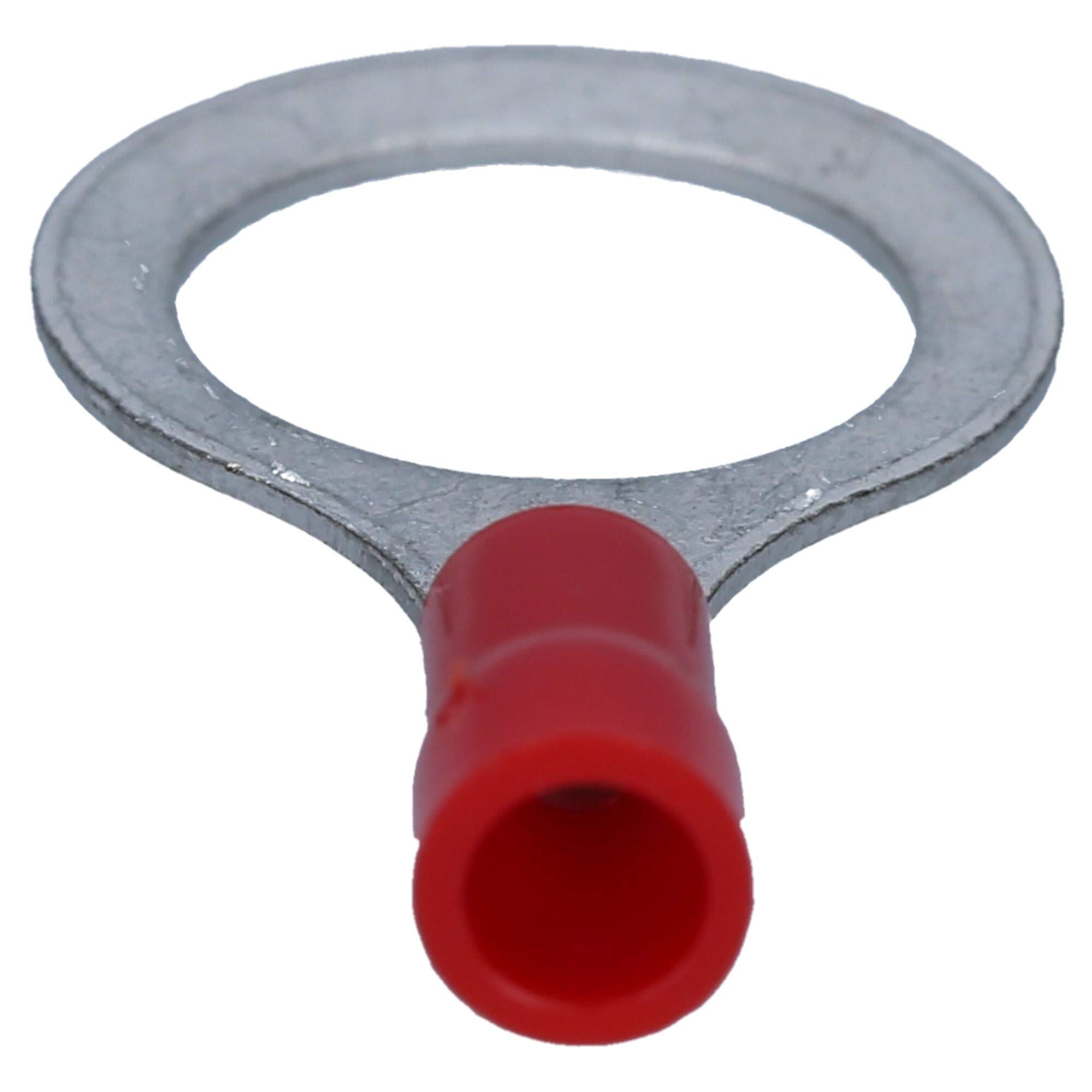 Cembre 50x Ringkabelschuh M12 Rot 0,25-1,5 mm² Isoliert RF-M12 | Verzinnte Quetschkabelschuhe aus Messing - Ideal für Elektro-Installation im Auto, Haus und Garten - Industriequalität Cembre 50x Ringkabelschuh M12 Rot 0,25-1,5 mm² Isoliert RF-M12 | Verzinnte Quetschkabelschuhe aus Messing - Ideal für Elektro-Installation im Auto, Haus und Garten - Industriequalität