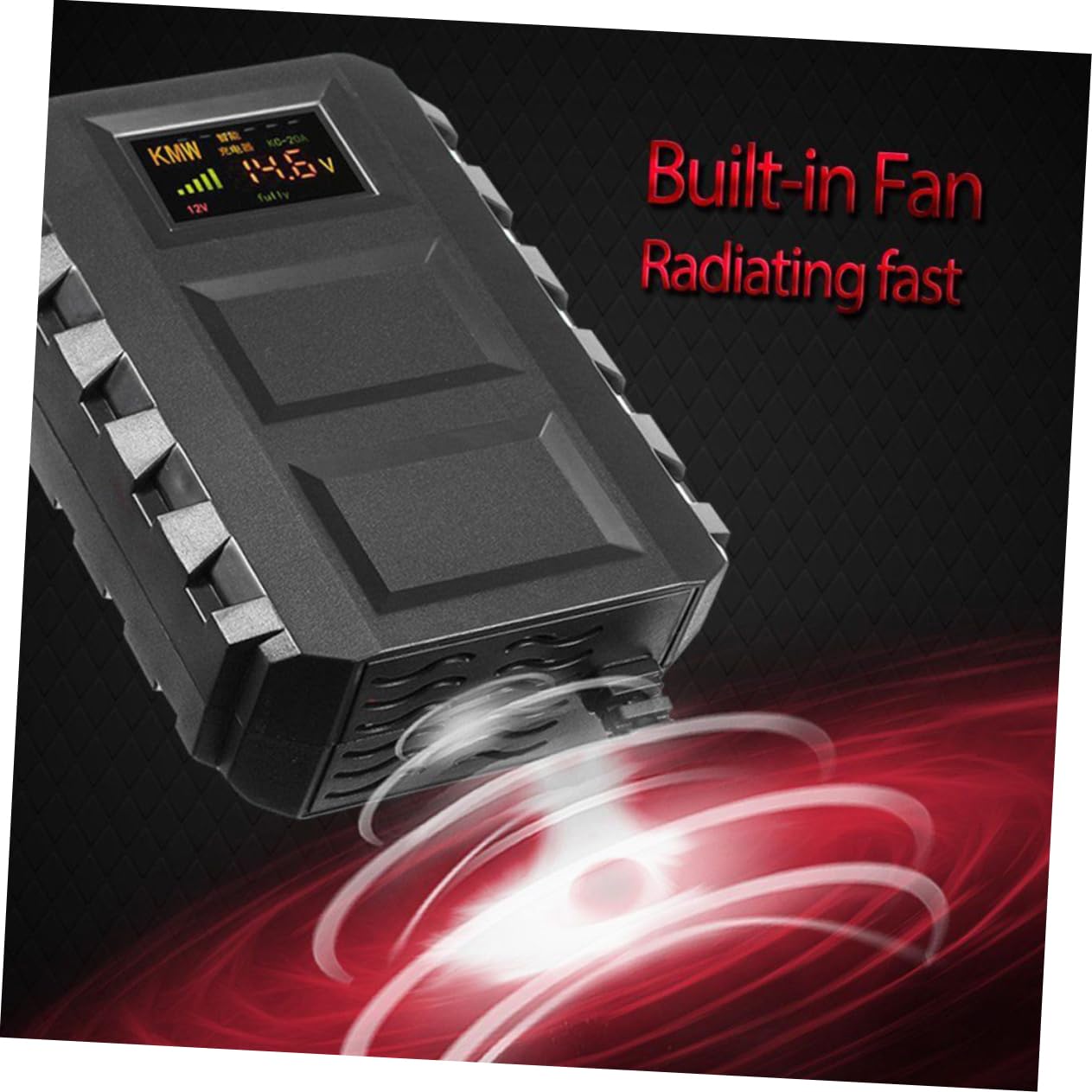 Chargeur de Batterie Automobile 12 V 20 A Modèle 20a en Plastique