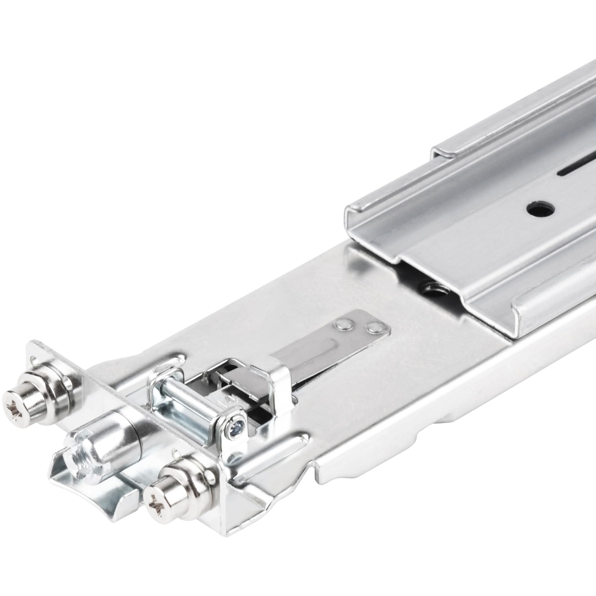 Silverstone SST-RMS05-22 - Kit de raíl Deslizante con rodamientos sin Herramientas 3U y 4U, acepta 440mm de Ancho, hasta 77,16 Libras (35 kgs)