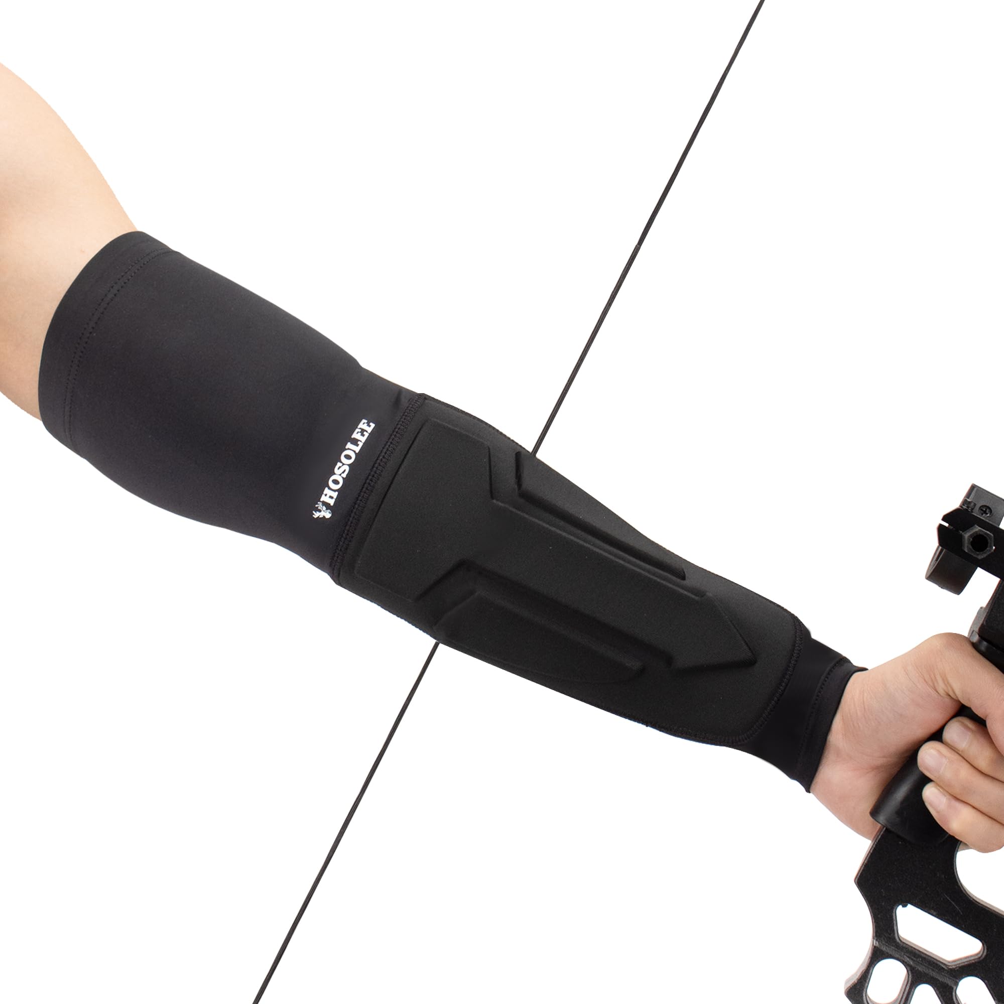 Archery Arm Guard Full Coverage Adjustable Forearm Guard Bracer Protector for Youth & Adult Archer