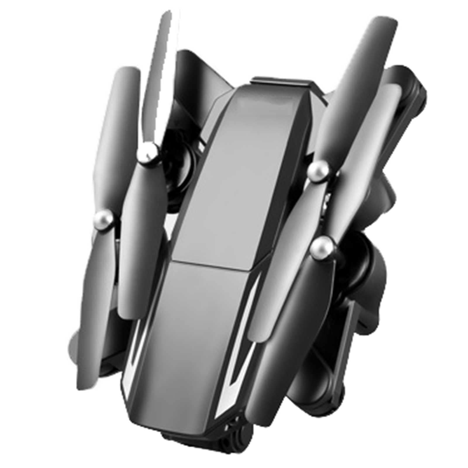 Drony z kamerą dla dorosłych 4K RC Quadcopter with 20 Minutes Flight Time Follow Me Auto Return Home Way-Points Functions Included Carrying Bag for Beginner (Black 3 BATTERIES)