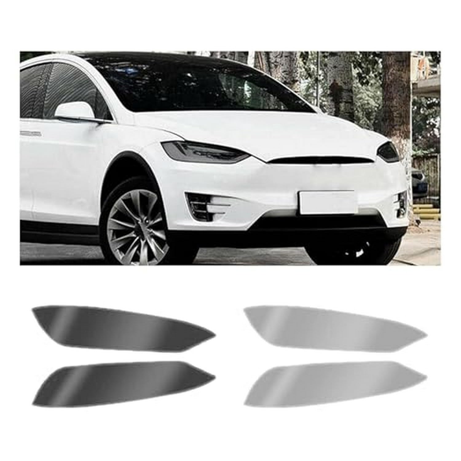 Film de protection de phare de voiture haut de gamme pour Tesla Model X en TPU