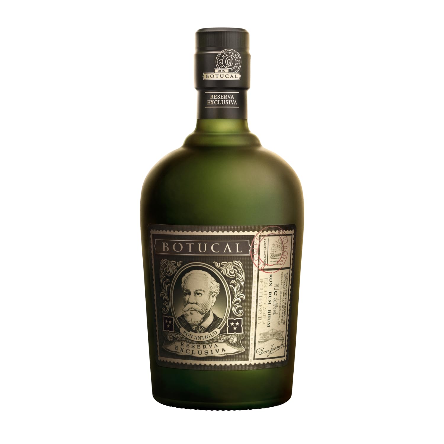 Botucal Reserva Exclusiva Rum - Geschenkempfehlung- Komplex und ausgewogen, mit einem langanhaltenden, verführerischen Abgang -0.7L/40% Vol.